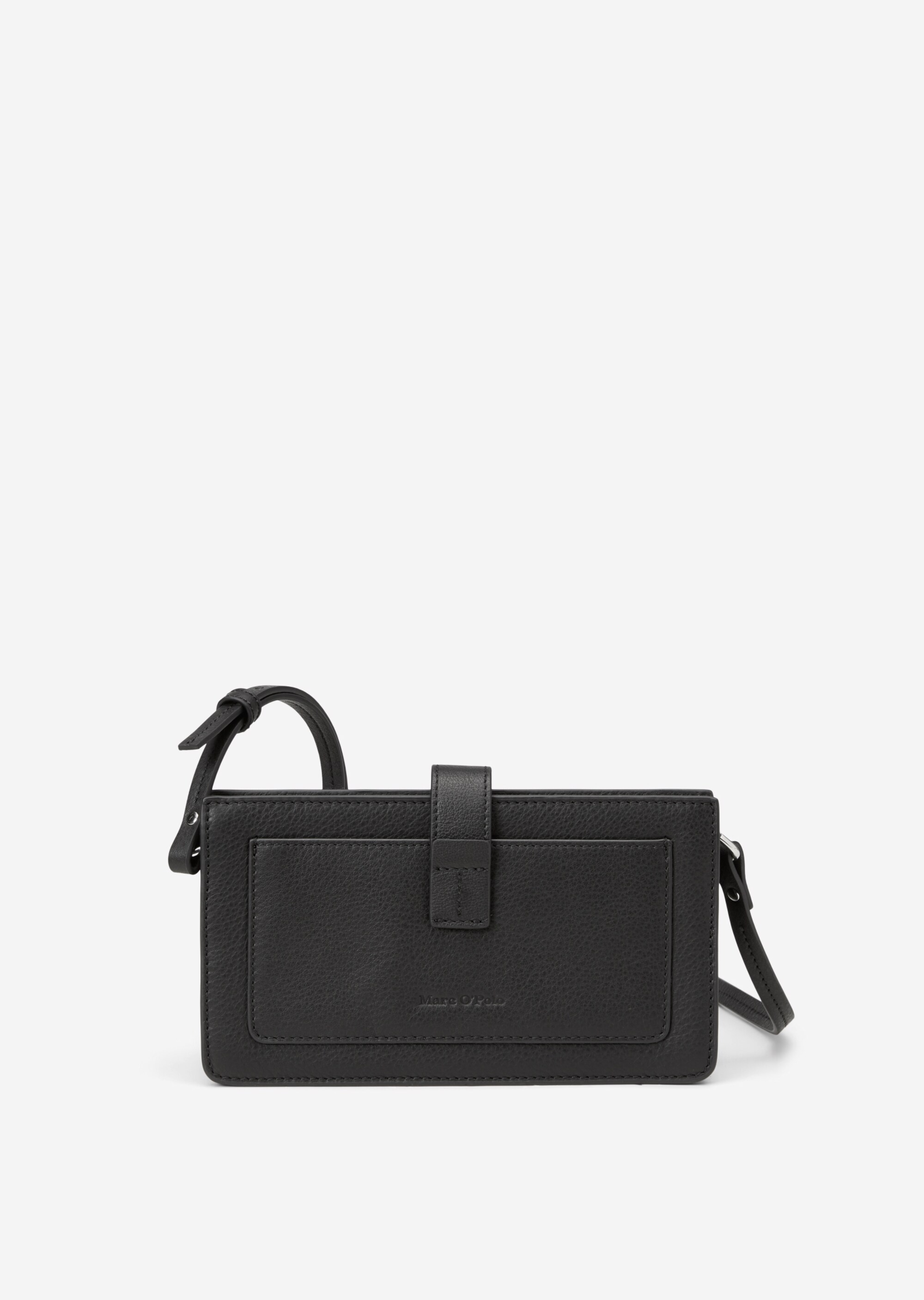 2in1 Crossbody Bagaus fein genarbtem Rindleder