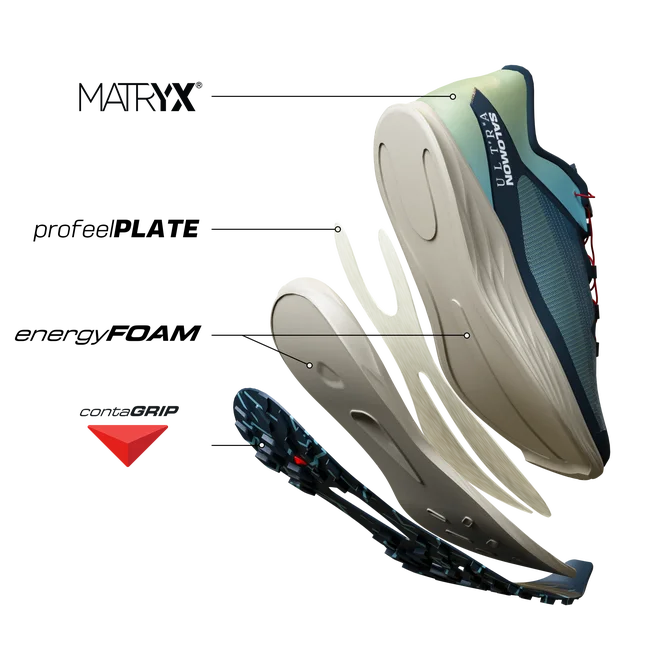 S/LAB ULTRA  Trailrunning-Schuhe Unisex Sage/CameoBlue/NightSky