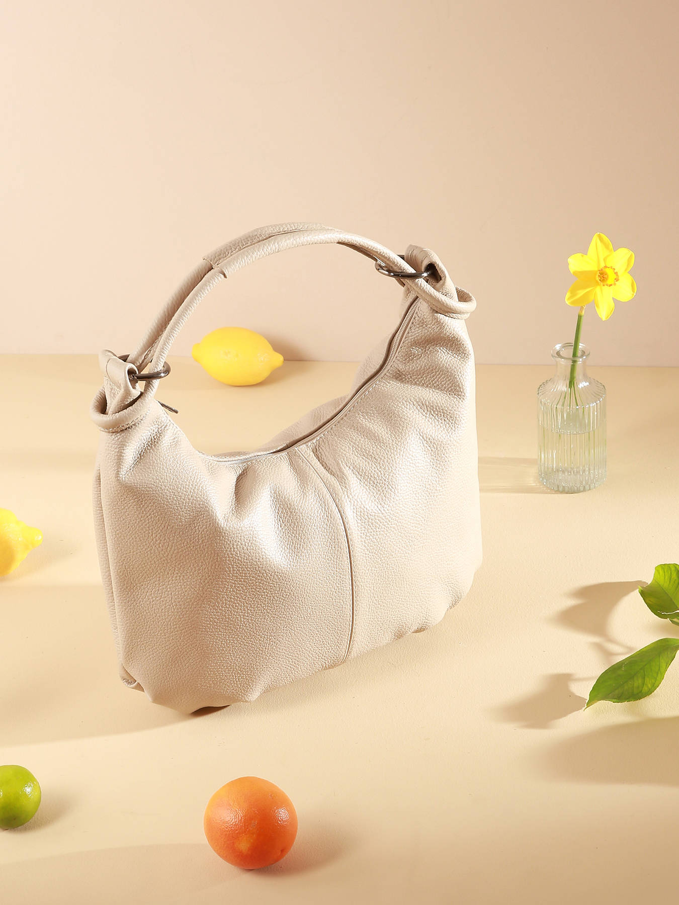 Sac port paule Caviar cuir MILANO