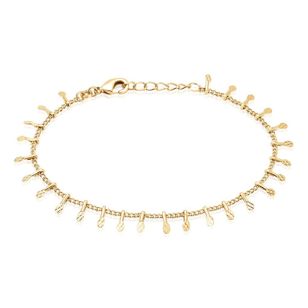 Bracelet Azteque Plaqué Or Jaune