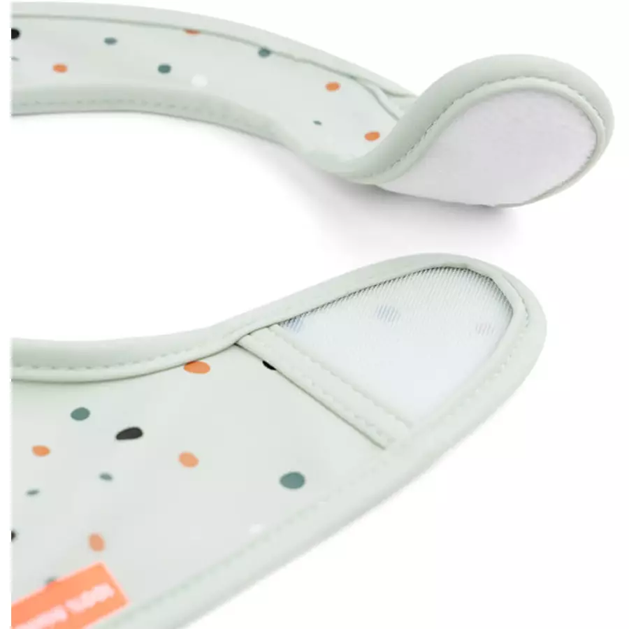 Done by Deer™ Lätzchen mit Klettverschluss 2er Pack Croco Grün