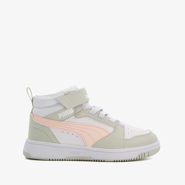 Puma Rebound V6 Mid meisjes sneakers grijs