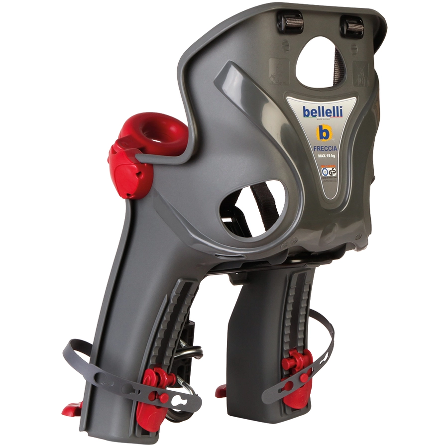 BELLELLI Kindersitz Fahrrad Freccia B-Fix frame mount Dark Grey