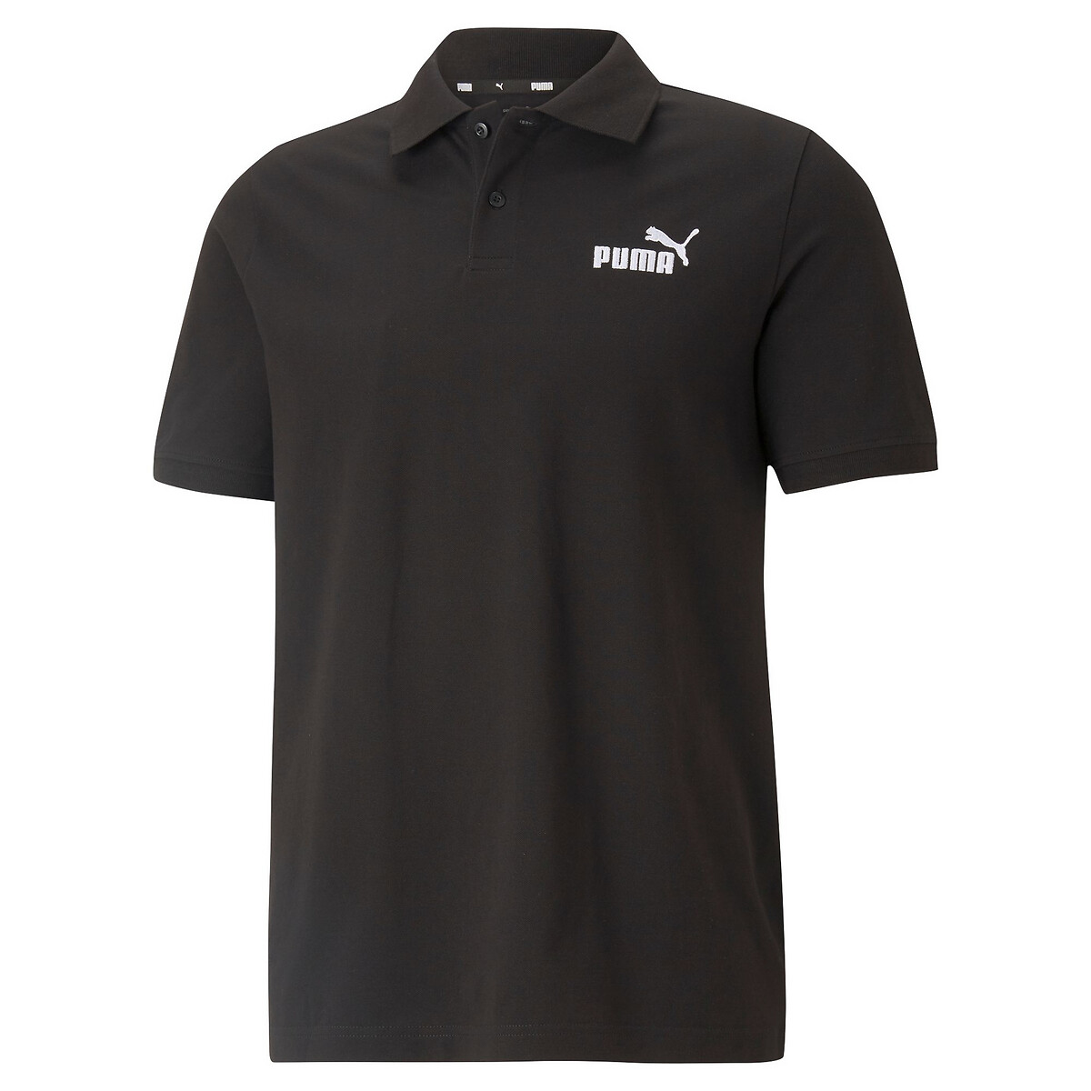 PUMA<br>Polo em algodão piqué essencial