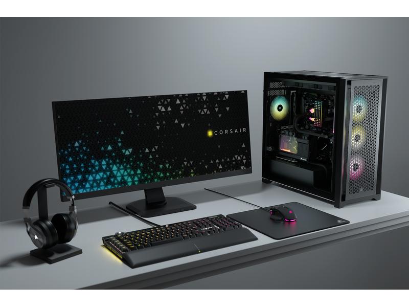 Corsair PC-Gehäuse Midi Tower 5000D Airflow TG Schwarz Corsair Midi Tower 5000D Airflow TG PC-Gehäuse