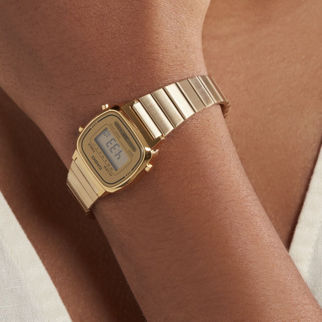 Montre Casio Collection Vintage Champagne