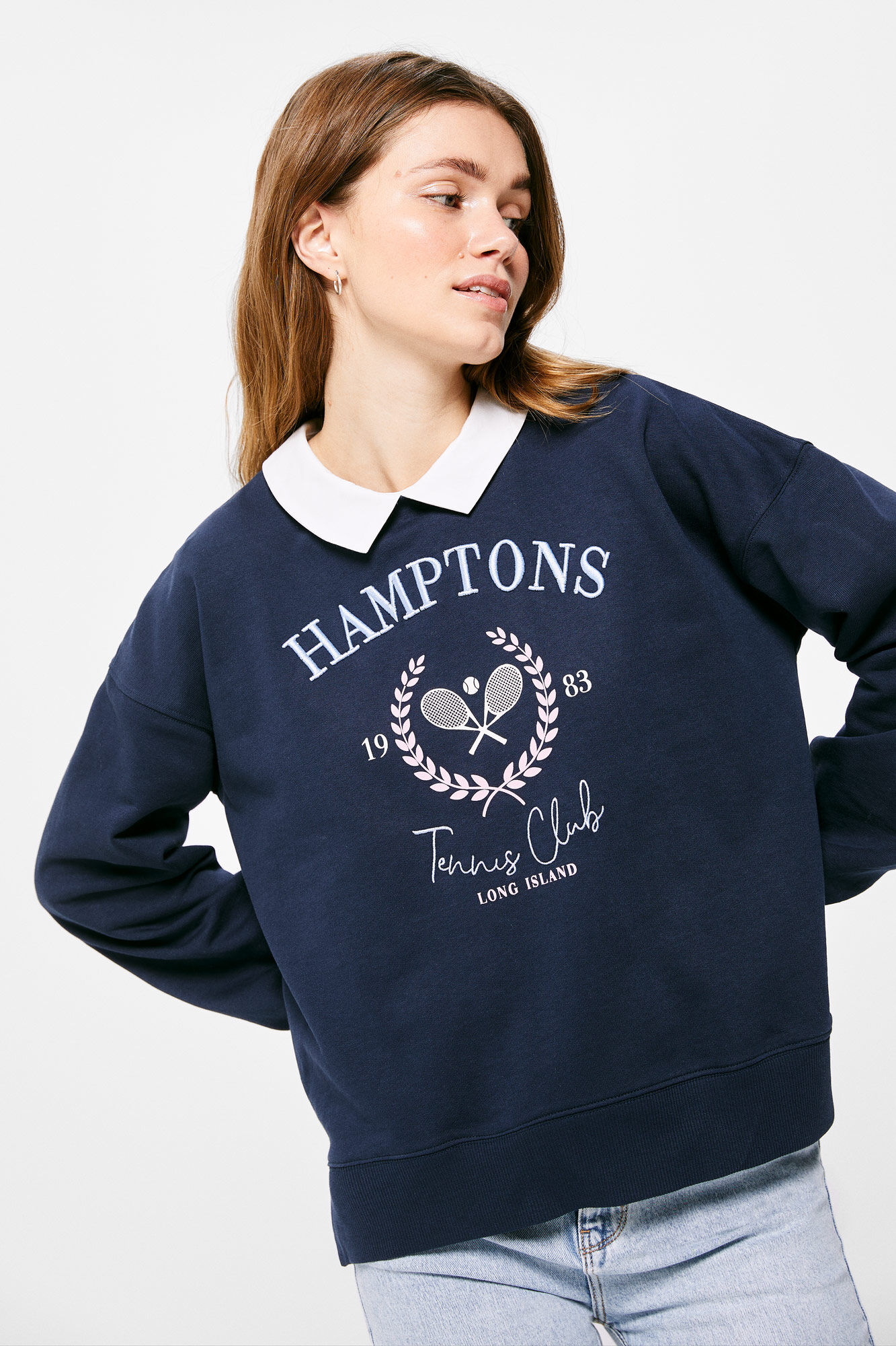 Moletom Hamptons - azul marinho