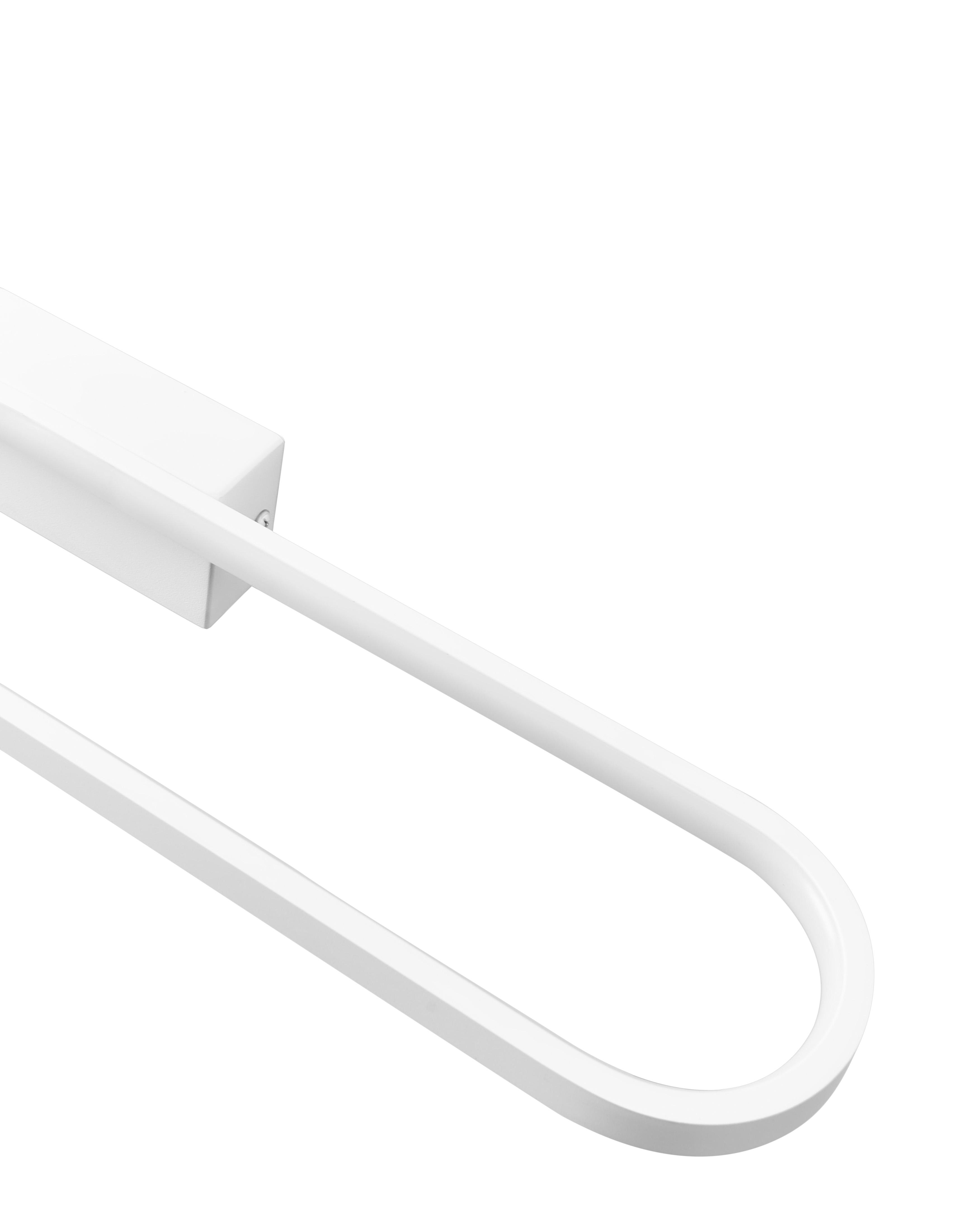 LED schilderij- en spiegelverlichting MIDOU Metaal Wit