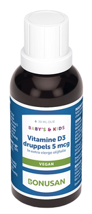 Bonusan Vitamine D3 5 mcg Druppels Kids 30ML