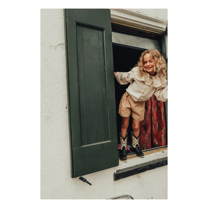 Baje Studio Short Mary Lin | Rose pêche