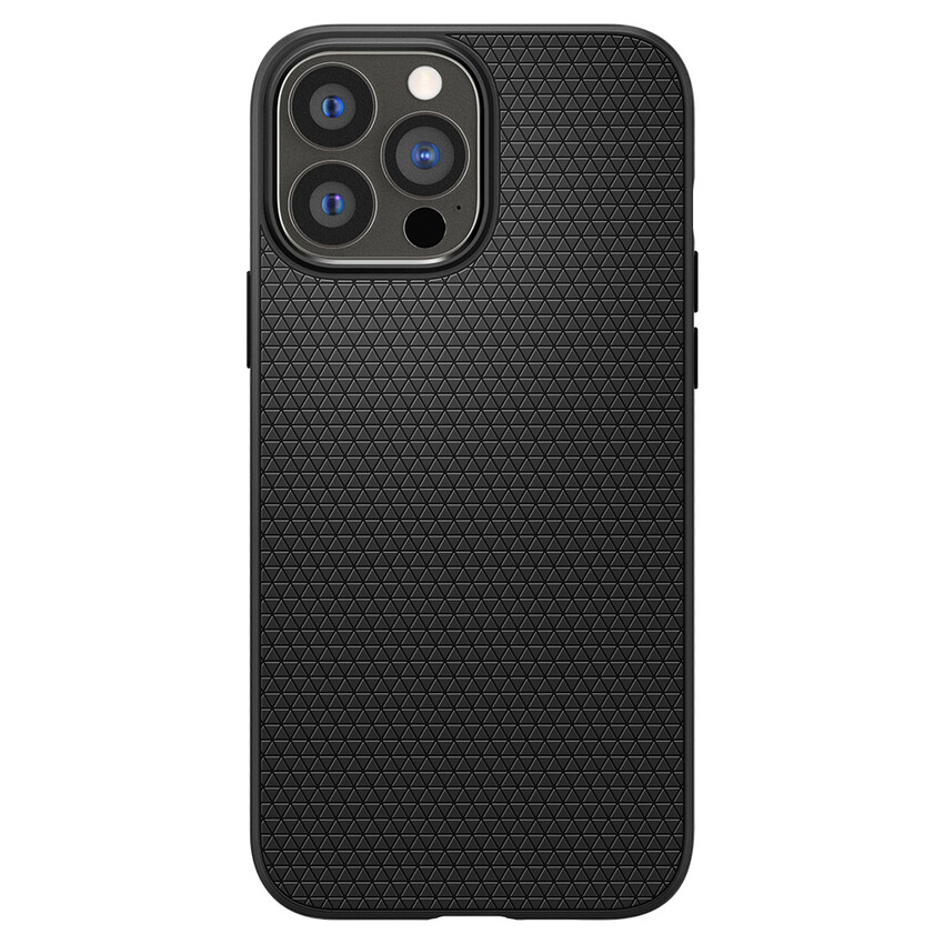 iPhone 13 Pro Liquid Air Case Gummi Hülle (ACS03258) - Schwarz (Matt)