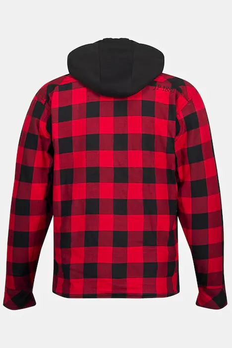 Motorrad-Jacke Lumberjack, Flanellhemd, ArmaProtect Einsätze, salsa | Ulla Popken