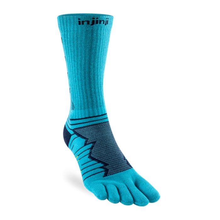 Injinji Unisex Strømper Ultra Run Crew Blå