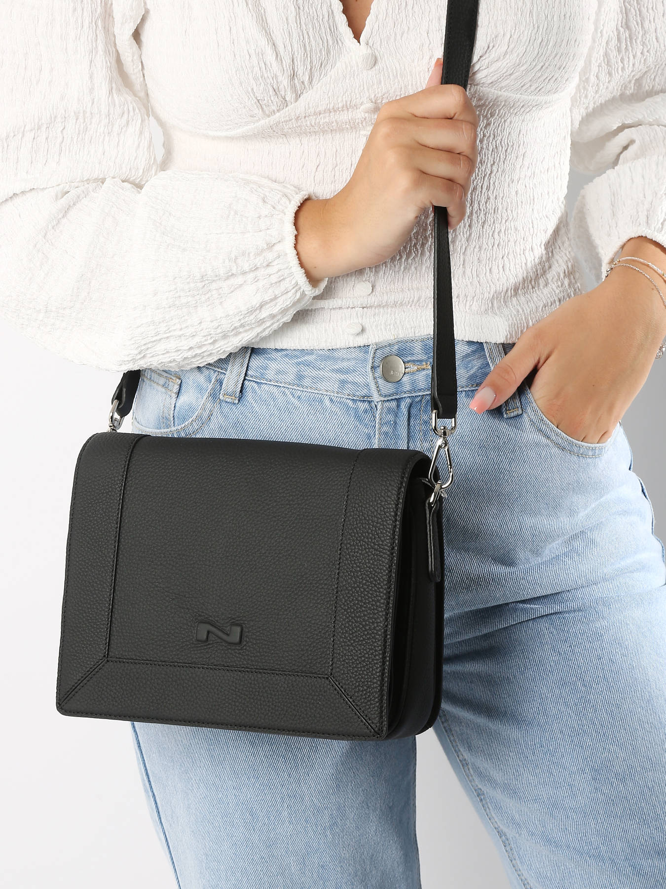 Sac bandoulire Rotterdam cuir NATHAN BAUME