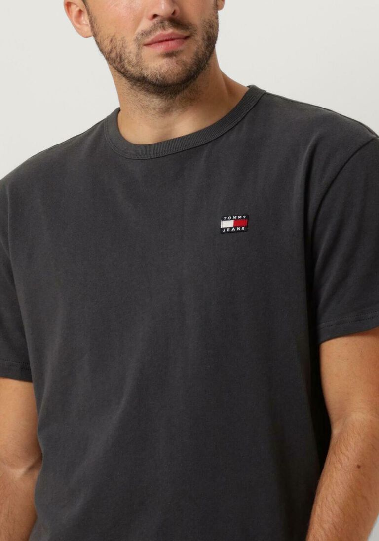 TOMMY JEANS grijze tommy jeans  tjm classic waffle tee