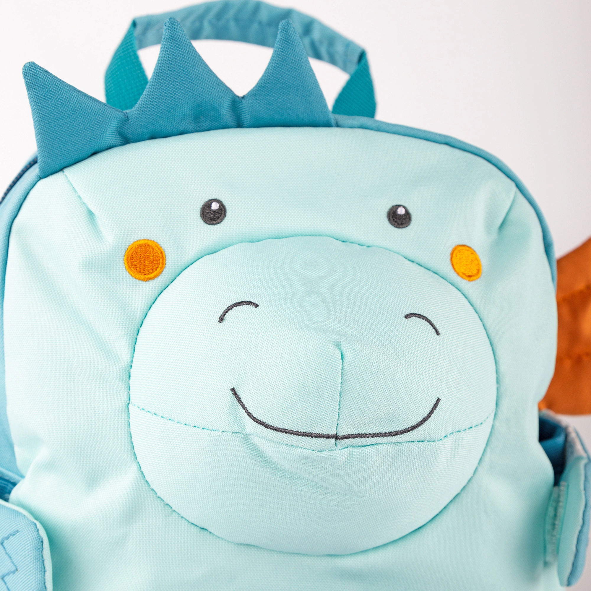 Kinder-Rucksack DRACHE (29x26x13cm) in türkis