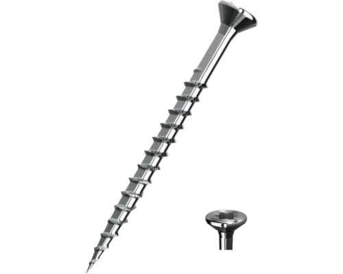 JD Plus Universele Schroef Verzonken Kop met I-Ster Aandrijving 5x100 mm RVS A2, 100 Stuks