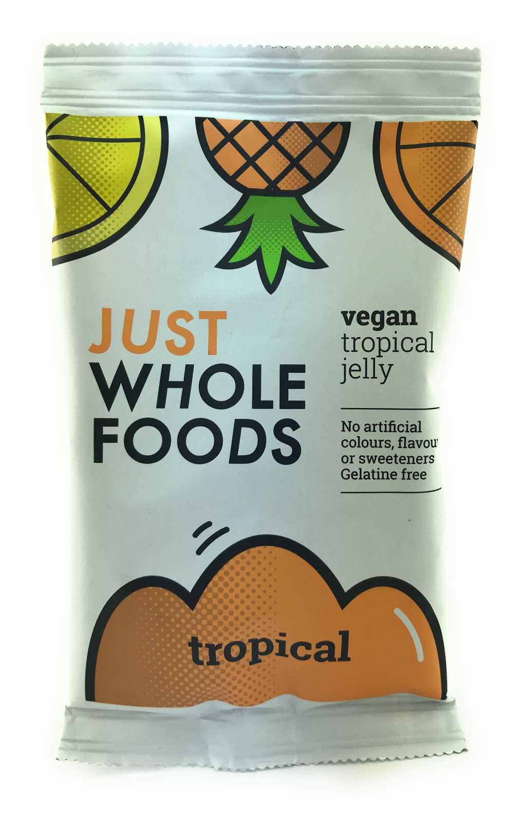 Cristales de gelatina tropical Just Whole Foods 85 g