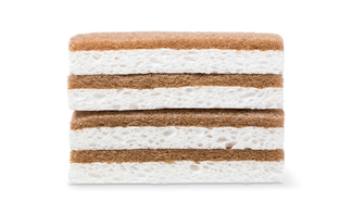 Full Circle Scrubber Sponges Walnut In A Nutshell 2ST