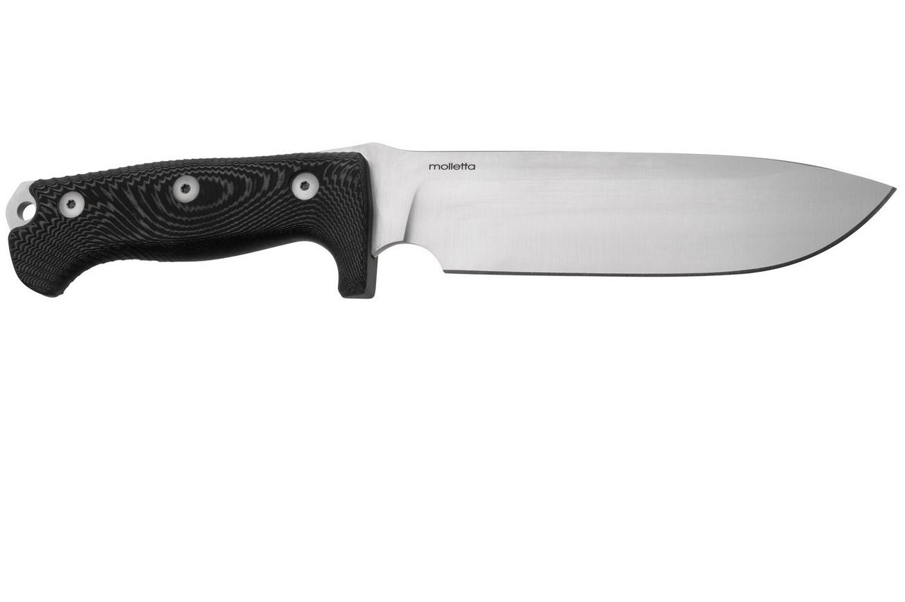 LionSteel M7 MS Satin vaststaand mes, Molletta design