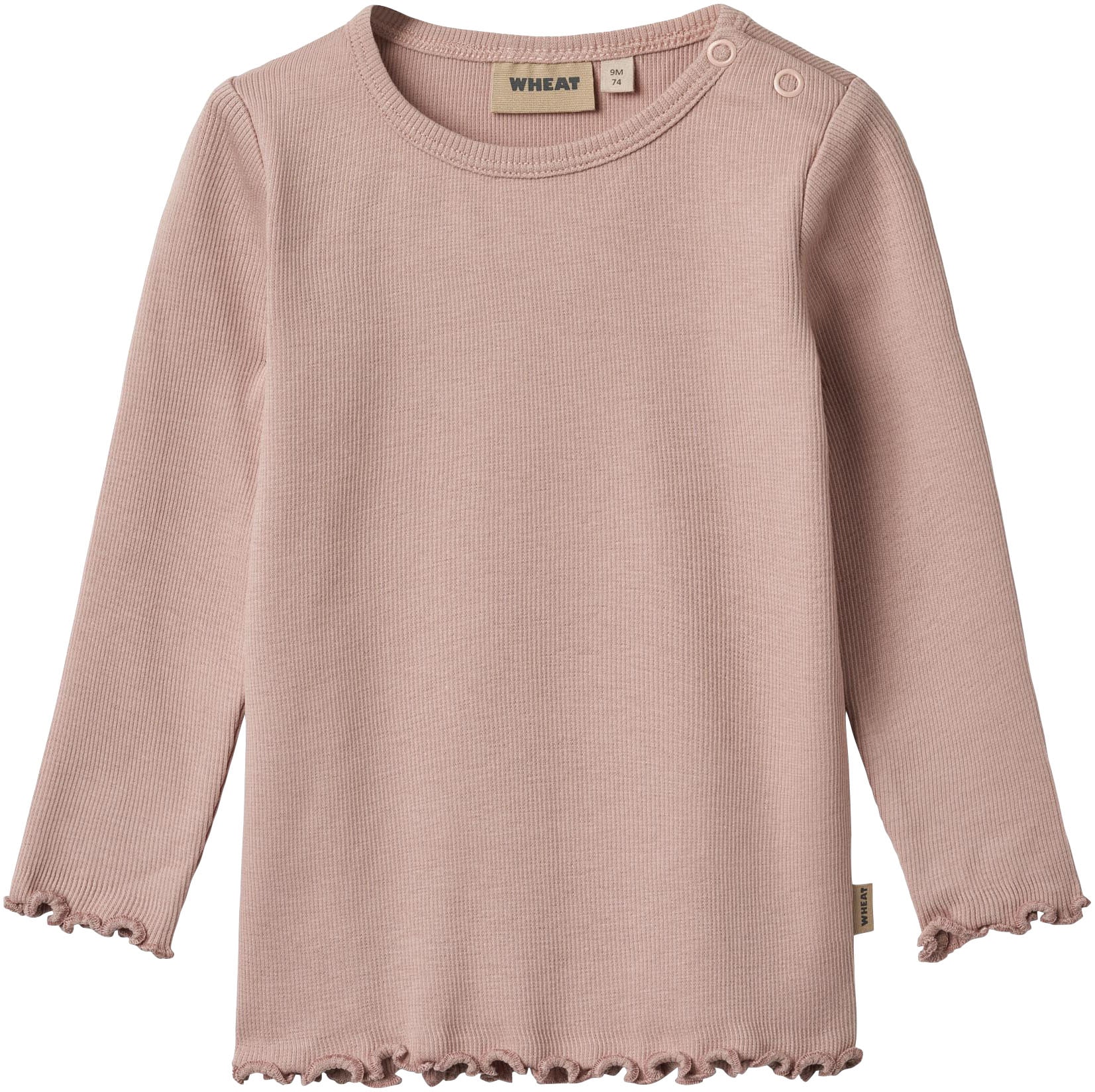 WHEAT Langarmshirt »Rib T-Shirt L/S Ida«