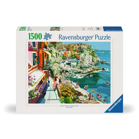 Ravensburger Puzzle - Verliebt in Cinque Terre, 1500 Teile