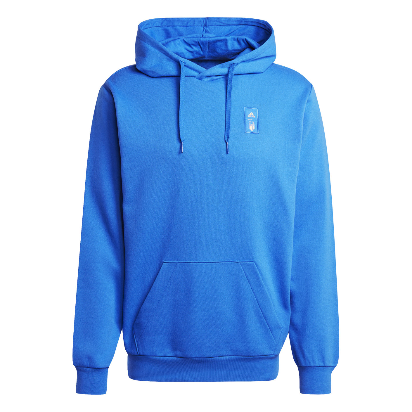 Adidas Italië DNA Hoodie 2024-2026 Blauw Goud