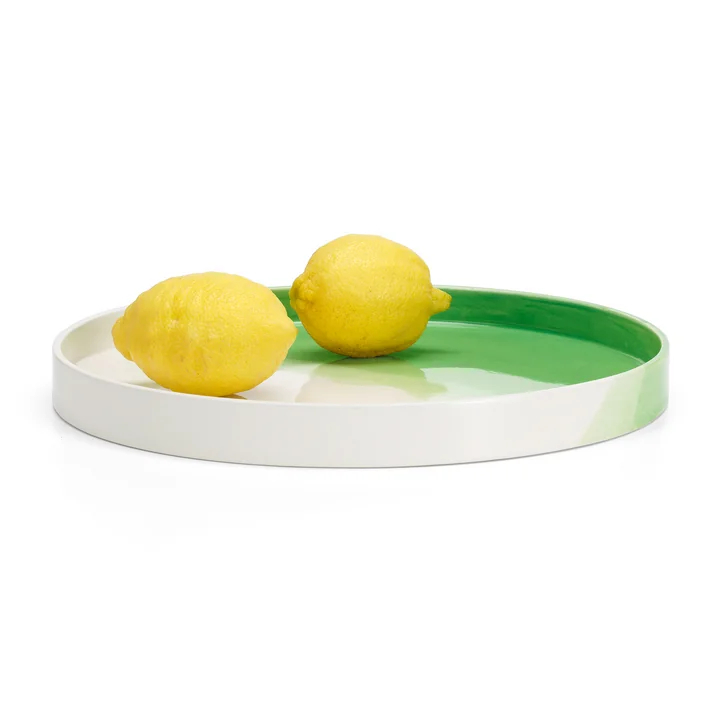 Vitra - Herringbone Tray Ø 35,5 cm, grün