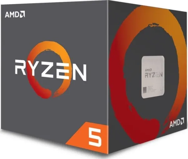 AMD Ryzen™ 5 2600 - 3.6 GHz - 6 kerner - 12 tråde - 16 MB cache - Socket AM4 - PIB/WOF