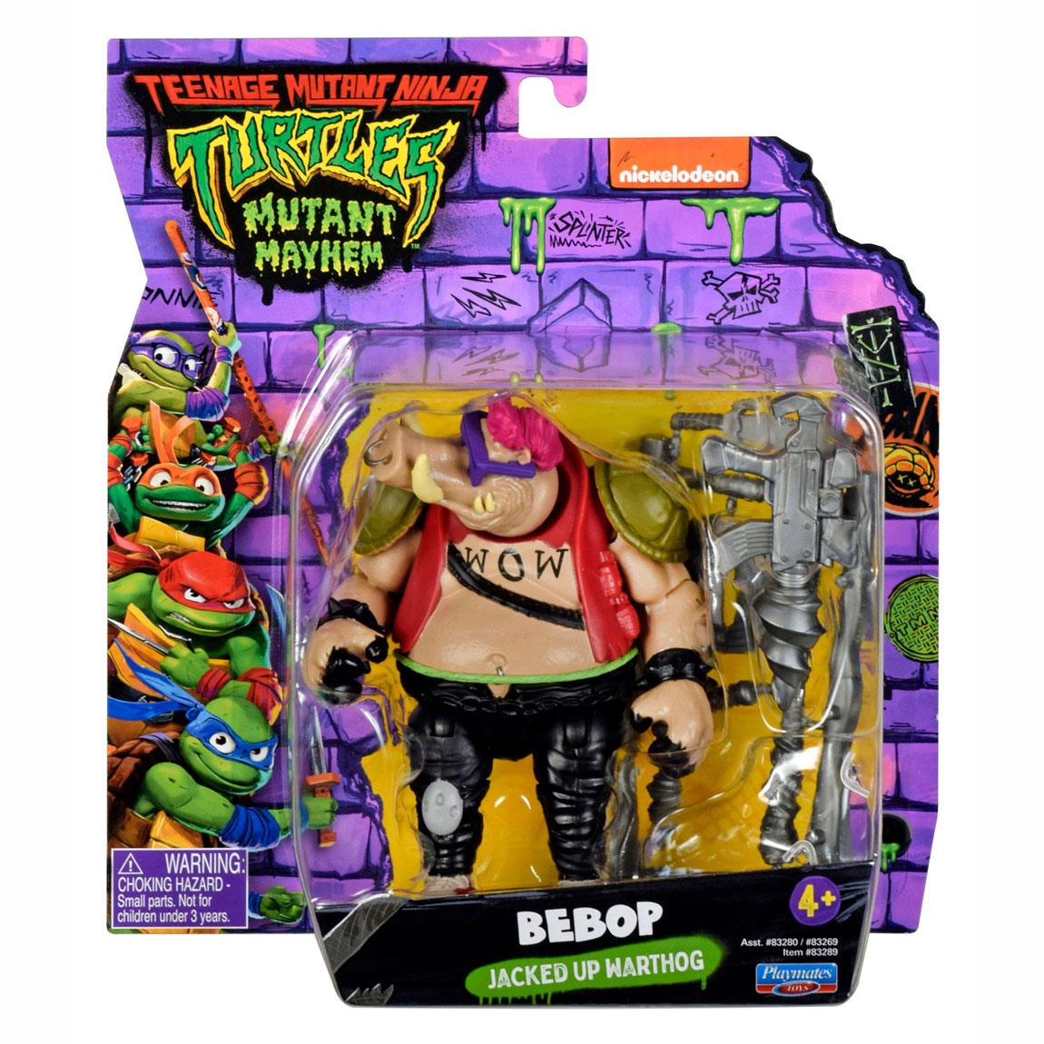Teenage Mutant Ninja TurtlesSpeelfiguur - Bebop Jacked Up Warthog