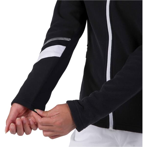 Veste polaire ROSSIGNOL W STRAWPILE FLEECE FZ BLACK
