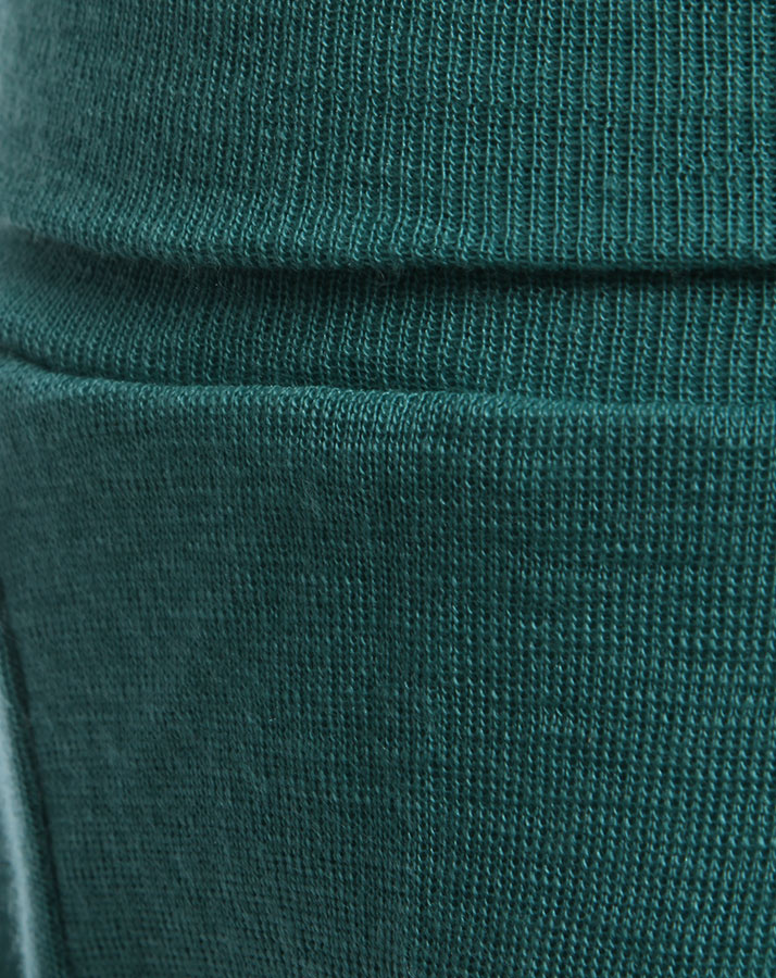 Schlupfhose COSY BASICS mit Seide in grün