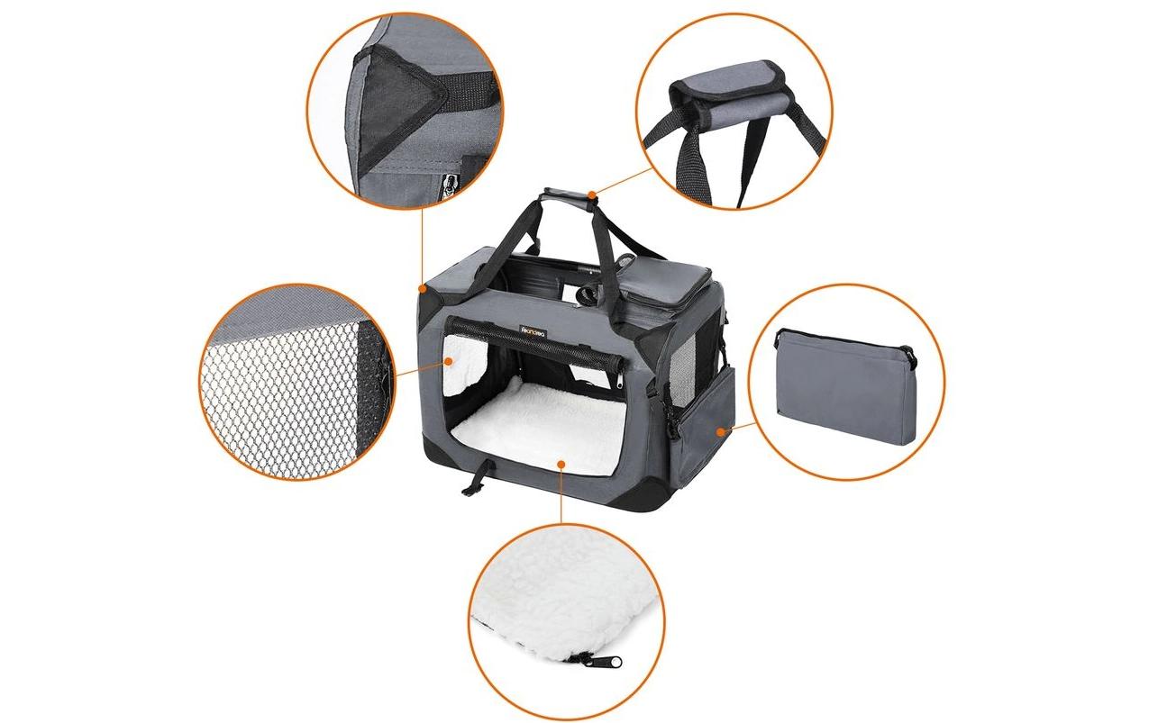 Transportbox für Hunde & Katzen MGeräumige Transporttasche für Haustiere