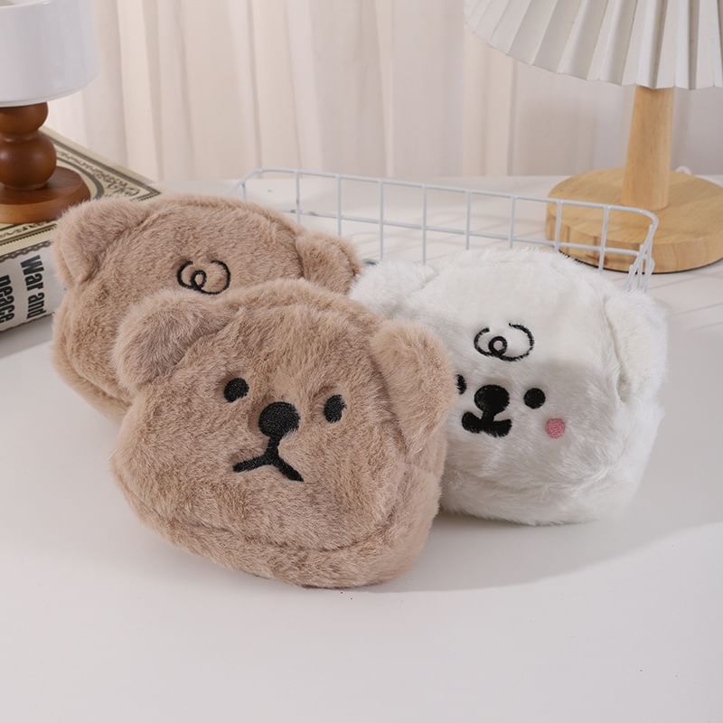 Ikiana - Bear Chenille Coin Purse (Diverse ontwerpen)