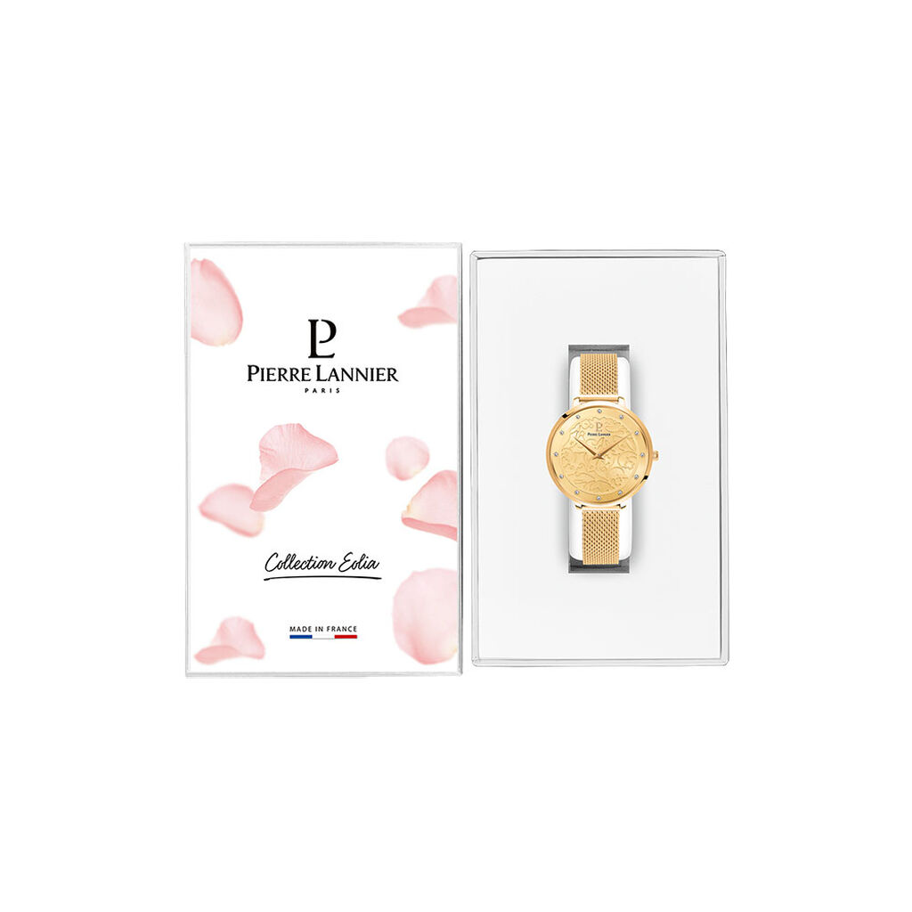 Montre Pierre Lannier Eolia Doré