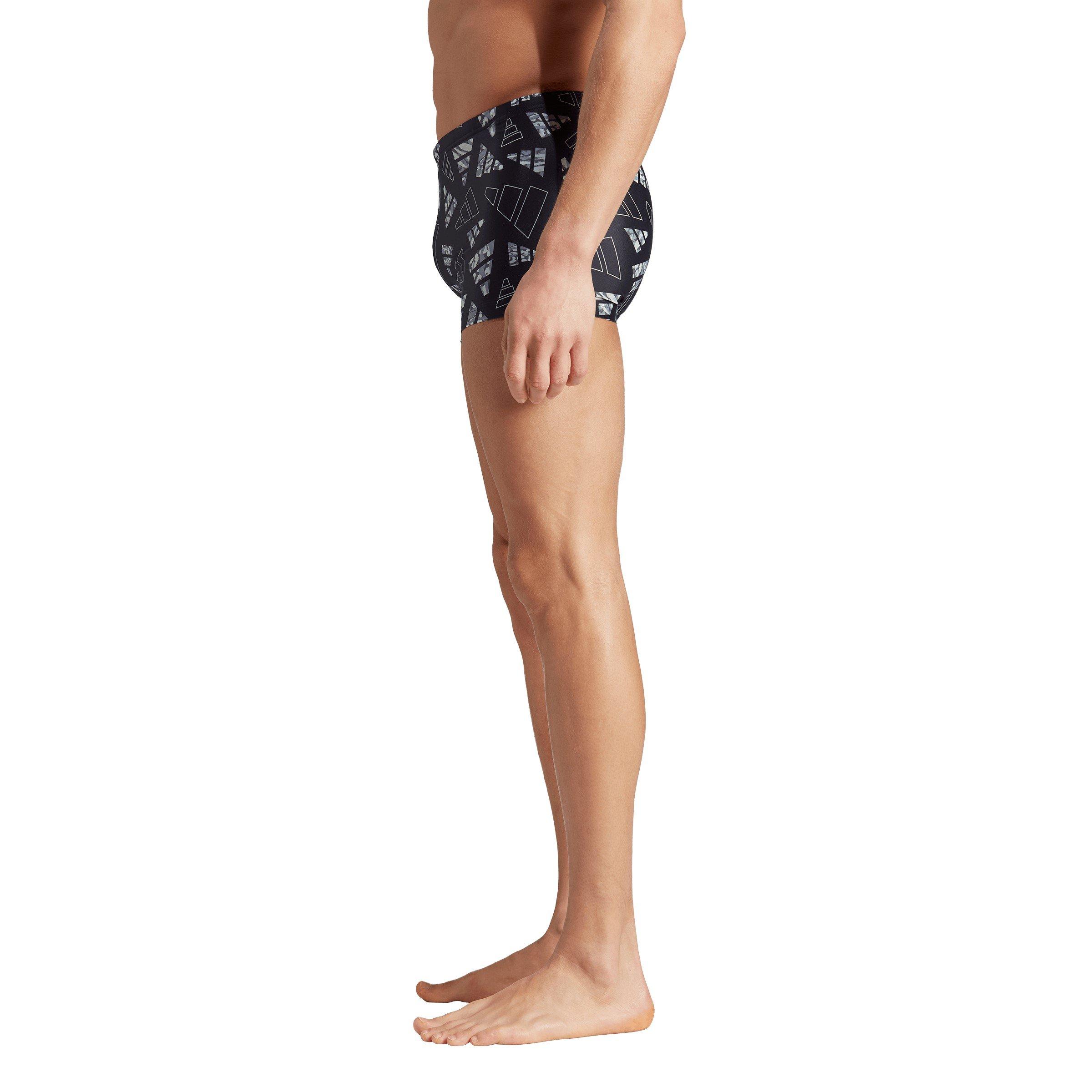 adidas Logo Graphic Swim Boxers Mens