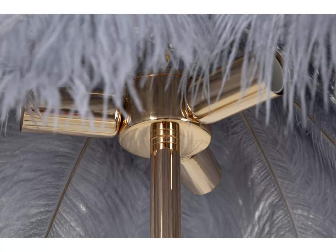 LAMPADAIRE PALM GRIS CM d. 55X160