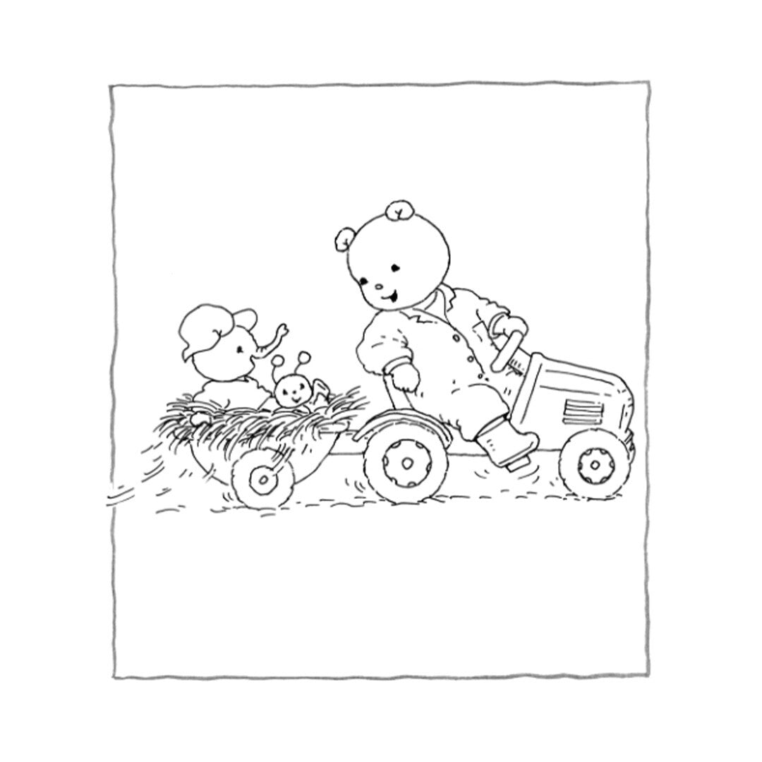 Bobbi kleur- en stickerboek - boerderijdieren