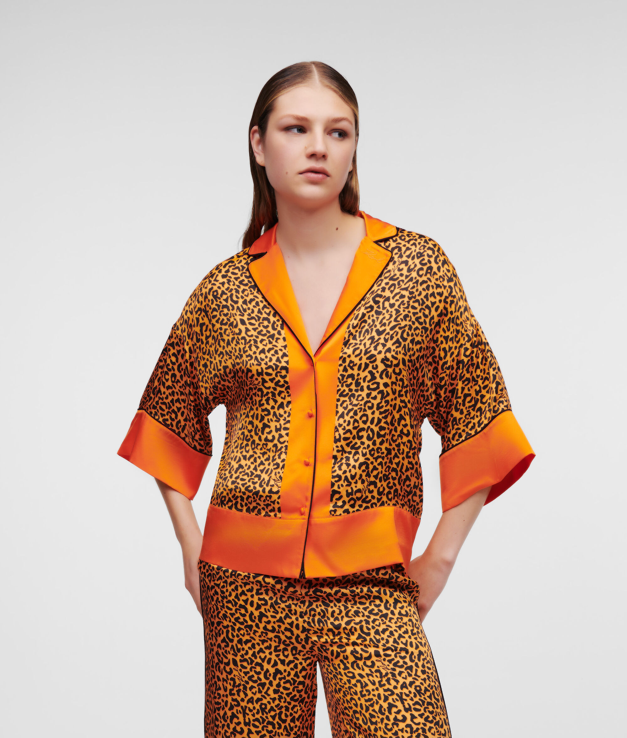 CHEMISE ESPRIT PYJAMA IMPRIMÉ LÉOPARD