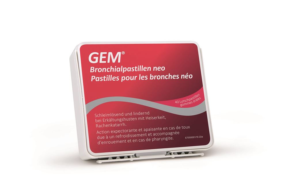 GEM Bronchialpastillen neo Pastillen Ds 40 Stk