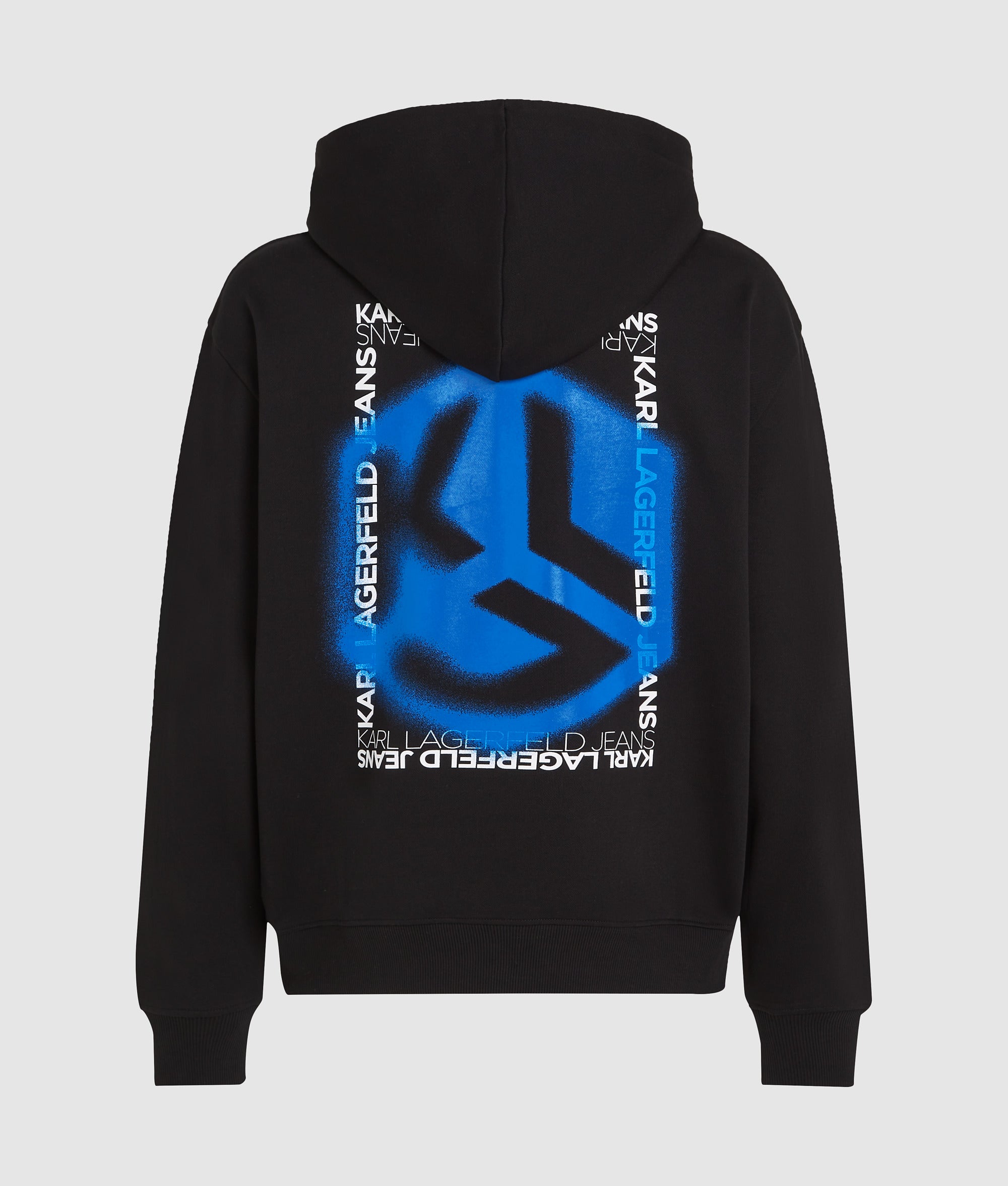 Graffiti hoodie met Monogram