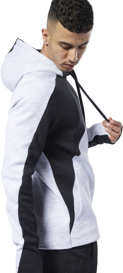 Reebok One Series Training Colorblock Hættetrøje Hvid