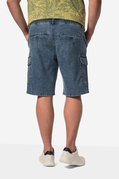 Men+ Jeans-Cargobermuda, bis 74