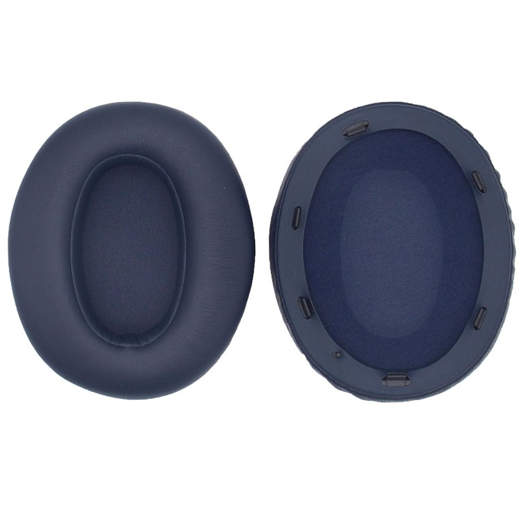 (2er Set) Sony WH-XB910N Kopfhörer Ersatz Ohr Polster Kissen - Blau