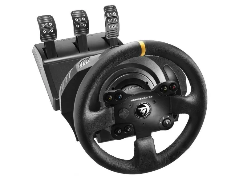 ThrustMaster TX Racing: Leather Edition - rat og pedalsæt - kabling - for PC/ Xbox One / Xbox One Series S/X