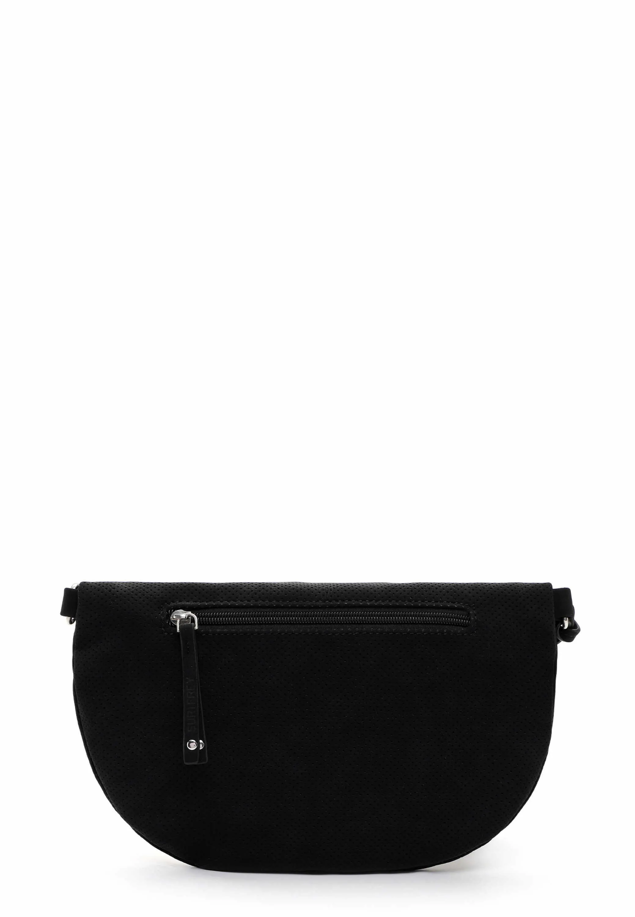 SURI FREY Gürteltasche / Bodybag Schwarz Lederimitat