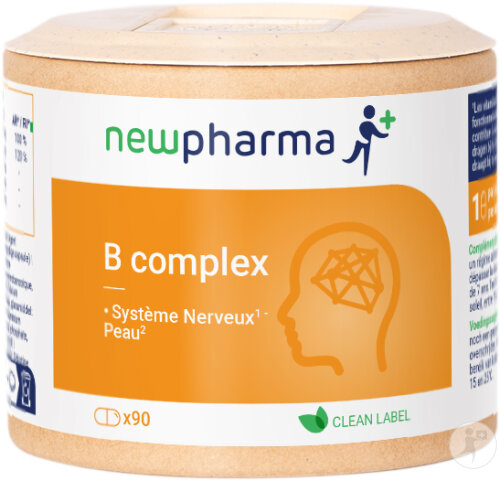 Newpharma B Complex Complément Alimentaire 90 Gélules