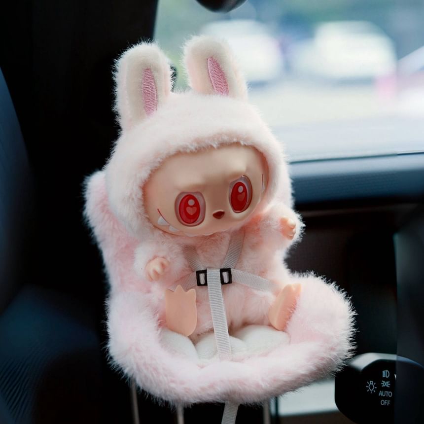 Ffeluro - Fluffy stoel voor pop met geurverspreider voor in de auto
