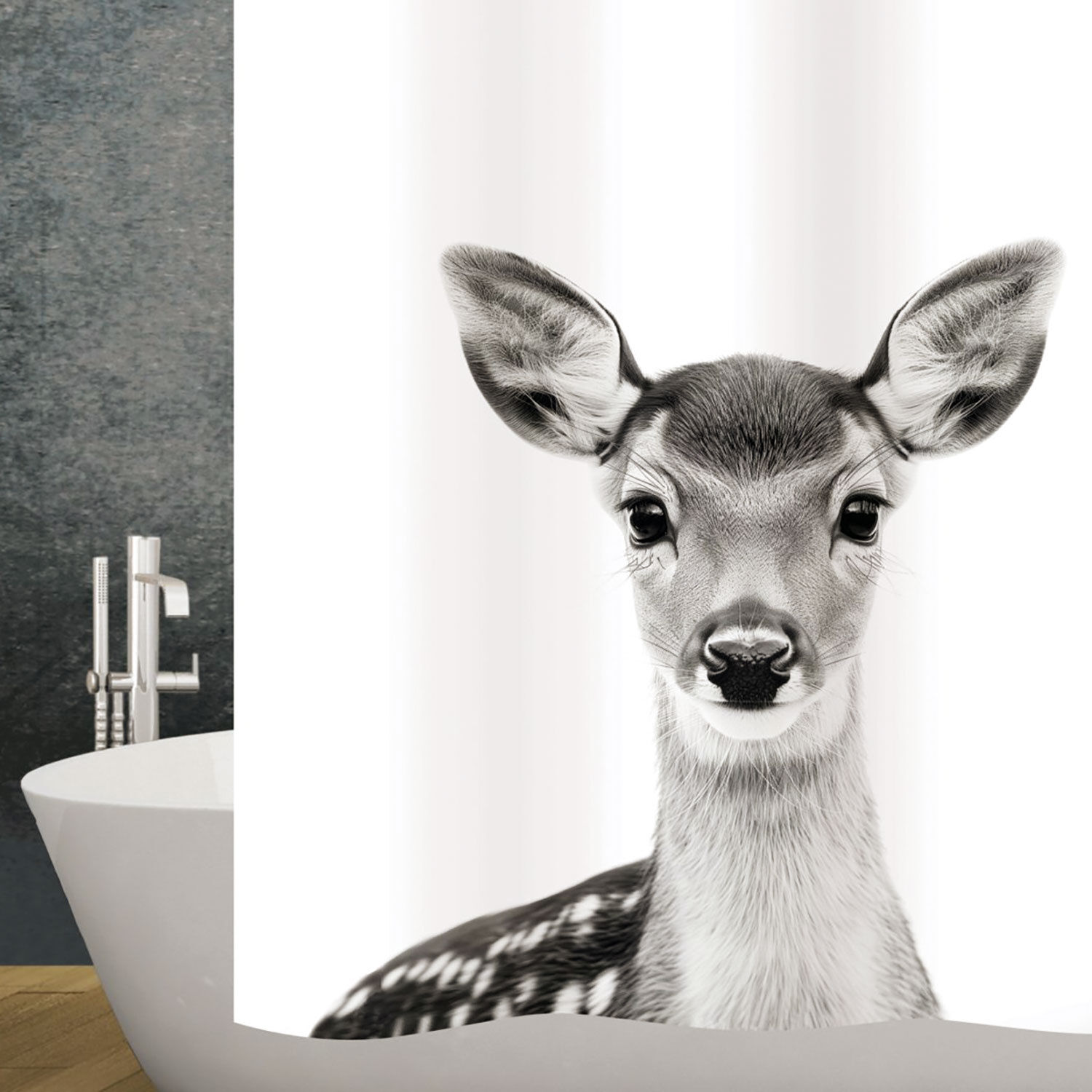 diaqua Duschvorhang Textil Bambi