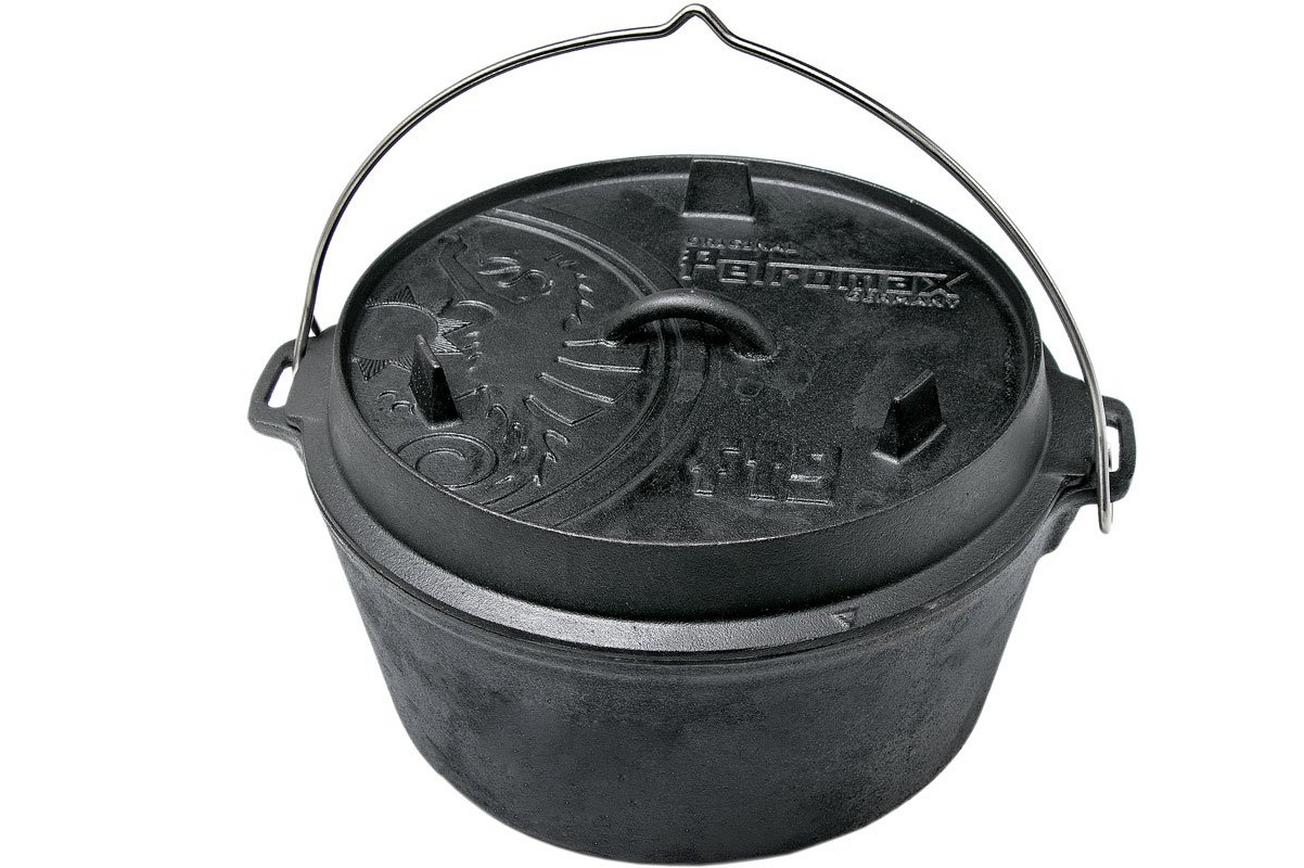 Petromax Dutch Oven FT9 platte bodem, FT9-T